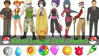 Kanto League Gym's Info || DelugeRPG