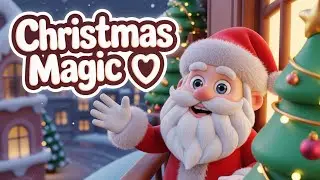 Christmas Magic 🎄✨ | Santa Claus Fun Song for Kids | Kidzyo TV
