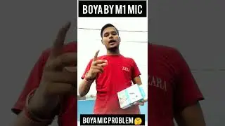 Boya BY M1MIC Big problem boya mic problem   not connecting Android phone #shorts #youtube #treding
