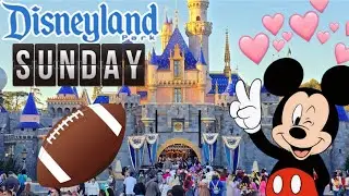 SuperBowl Sunday at Disneyland