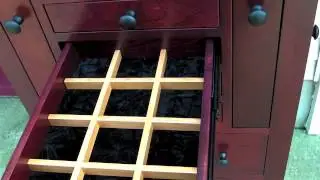 Cherry Jewelry Armoire