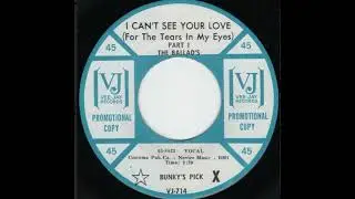 The Ballards - I Can't See Your Love - US Vee Jay Records Promo Published 1965