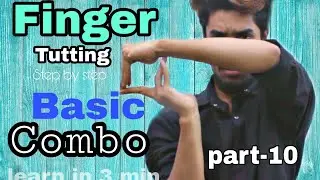 Basic finger tutting combo tutorial ||tutorial for beginners