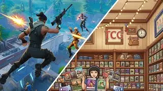 🥕Star Wars Fortnite Season + TCG Shop Simulator | Chill Gaming Vibes🥕