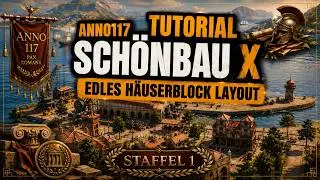 ANNO 117 Schönbau Tutorial: So baust du ein edles Häuserblock-Layout#anno117 #stadtlayout #gaming