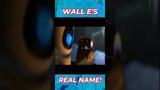 Animated Facts #4: What's WALL-E'S Real Name? #shorts