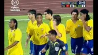 Vietnam Vs Brazil Olympic 0-1 Pato Goal - Friendly Match 01/08/2008