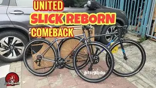 REVIEW Hybrid Bike UNITED SLICK 700 | First Impression Slick Reborn | Kompair Soloist Reborn