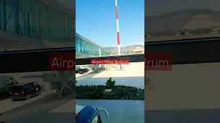 Высадка в аэропорту, Milas, Bodrum, Turkey