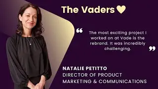Pitch your job at Vade: Natalie, Director of Product Marketing & Communications