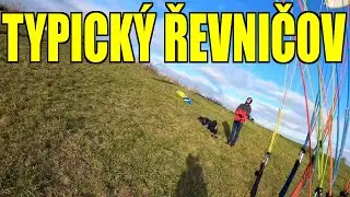 Paragliding Řevničov - slety, daleké vyhnívky, auto v blátě, větvení, ztracené klíčky (23.10.2020)