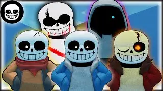 All Sans Tycoon Morph + Secret Morph [How To Get + Showcase] [AWESOME Sans Tycoon Game]