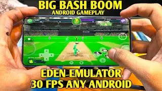 BIG BASH BOOM 💥 CRICKET GAME GAMEPLAY ON ANDROID | EDEN LATEST VERSION | BEST SETUP | #gaming #viral