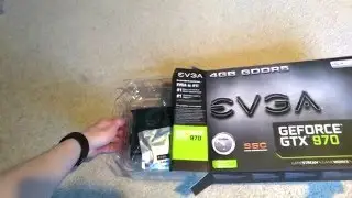 EVGA GTX 970 SSC ACX 2.0 Unboxing