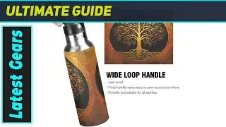 Бутылка для воды Blueangle Gold Tree: удивительно герметичное средство для утоления жажды!