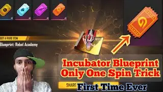 #FreeFire New Incubator Blueprint Trick | How To Get Blueprint | 💯% Working | BG Army