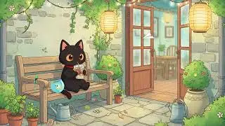 Milo's Chill Evening Study 📚 Calm Lofi Beats ✨ Deep Focus & Gentle Ambience