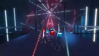 I attempted Rush E in Beat Saber...