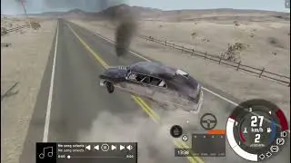 BeamNG.drive: Custom Burnside 48 Aerocoupe Test Drive w/ [added] music 🚗💨