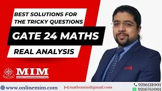Best Solutions for the Tricky ques. asked in GATE Mathematics 2024