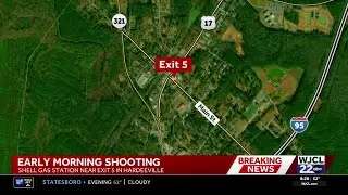 Shooting reported at Hardeeville gas station by I-95