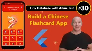 Build a Flashcard App in Flutter! #30 - Link SQLite Database with AnimatedList
