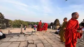  សម្រស់ថ្ងៃលិចលើភ្នំបាខែង | The Magical Sunset at Phnom Bakheng