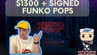STRANGER THINGS & THE OFFICE SIGNED FUNKOS!! HUGE GRAILS!!