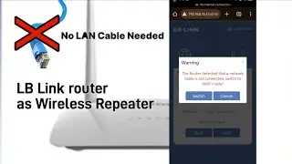 Comment configurer un routeur LB Link comme r&eacute;p&eacute;teur sans fil.