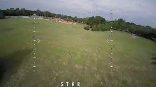 SPC 90S - First FPV Flight, stock settings and battery