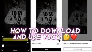 How To Download Free VSCO App With Smooth Option 👍🏻 | Evil Editz