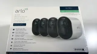 Arlo Ultra Unboxing: 4K Wire-Free Security System
