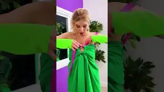 Is this even real? Chandelier to Dress! ✨ #transformation #hacks