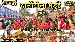 देव मड़ई | दानीटोला मड़ई 2024 | दानीटोला | गुजरा | बालोद | छत्तीसगढ़ | Ravindra Netam