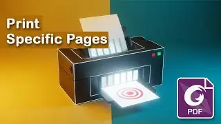 How to Print Specific Pages in Foxit PDF Editor | Print Selected Pages Easily