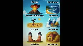 Types of disaster|| Mythical Creatures #mythicalcreatures #disaster