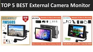 TOP 5 BEST External Camera Monitor 2026