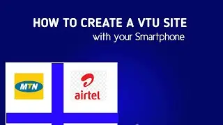Last Tutorial video on how to create a vtu Website using Samora bot.@baraksh_company