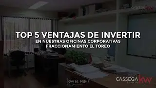 TOP 5: Oficinas corporativas en Fraccionamiento El Toreo