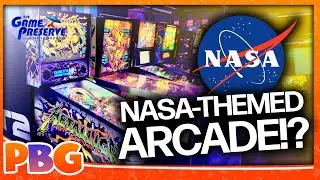 A NASA Themed Arcade!? (Game Preserve Tour)