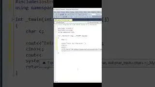 How To Find ASCII Value Of Char in C++ |C++ Tutorial 