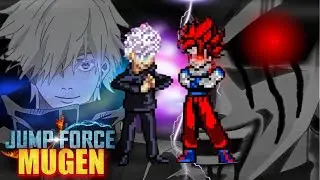 GOJO INFINITE VENERABLE vs GOKU TERROR - JUMP FORCE MUGEN - WHO WILL WIN ?
