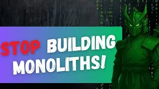 Stop Building Monoliths! Build Modular Monoliths Instead