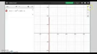 Projectile Motion Graph