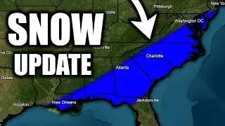 Snow Is On The Way For Areas Of The Southeast This Weekend