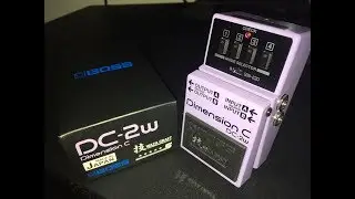 Boss DC-2w - Waza Craft Dimension Chorus Stereo Demo