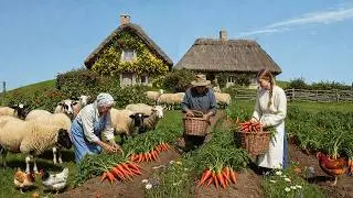 Peaceful country life in Ireland &ndash; Harvesting Vegetables, raising livestock &ndash; Country Life