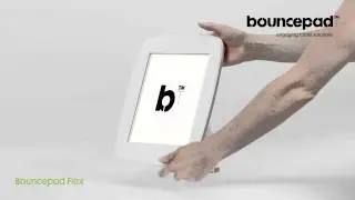 iPad kiosk desk mount - the Bouncepad Flex