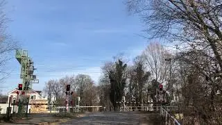 Bahnübergang Lübben/Railroad crossing Lübben