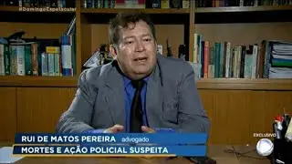 24/05/2020 - 1a. reportagem sobre a Chacina do Caixetas (nov/19) - Domingo Espetacular.